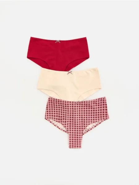Reserved LADIES` BRIEFS MULTI červená