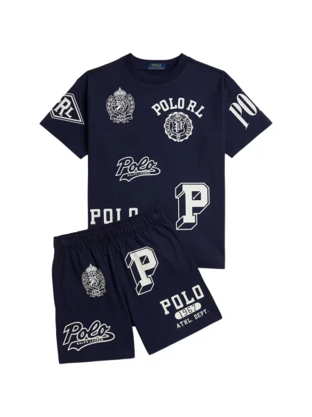 Koszulka polo dziecięca Polo Ralph Lauren niebieska