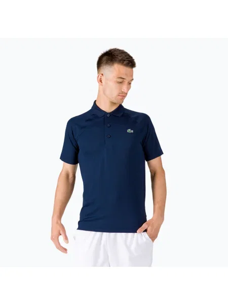 Tricou de tenis Lacoste pentru bărbați albastru