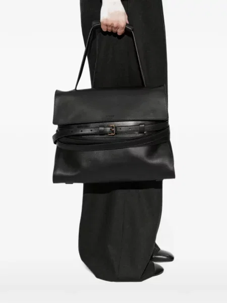 Шопинг чанта Moschino връзки черно