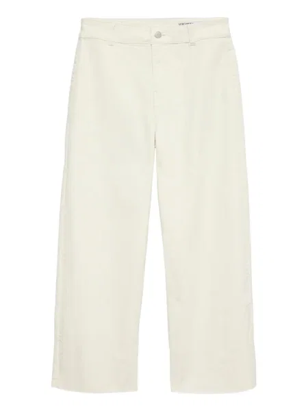 Vero Moda Pantaloni culotte Wild Kayla Wide Leg alb