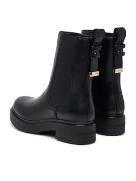 Armani Exchange Bokacsizma fekete