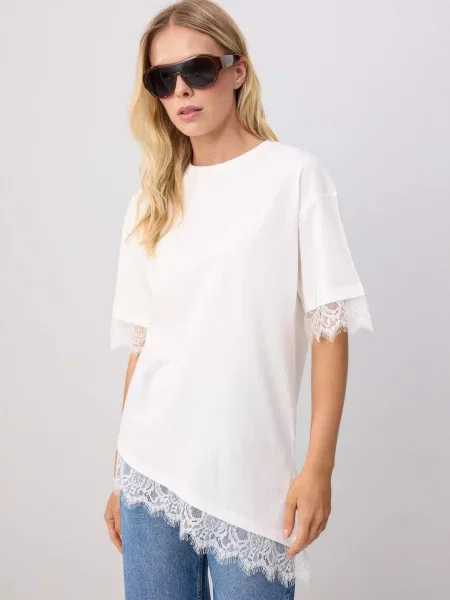Trendyol Tricou deschis bej