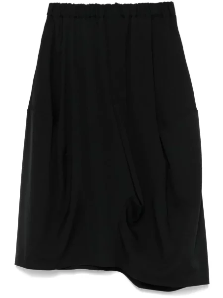 Szorty Black Comme Des Garçons z twillu czarne