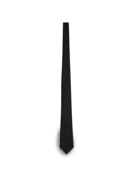 Cravată Giorgio Armani de mătase negru