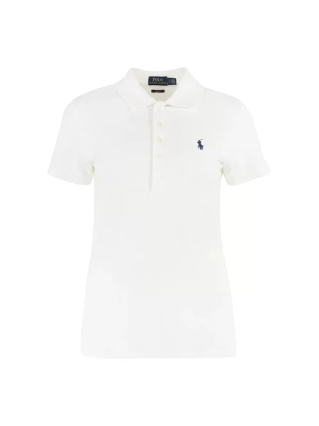 Polo Ralph Lauren polo z kołnierzykiem biały