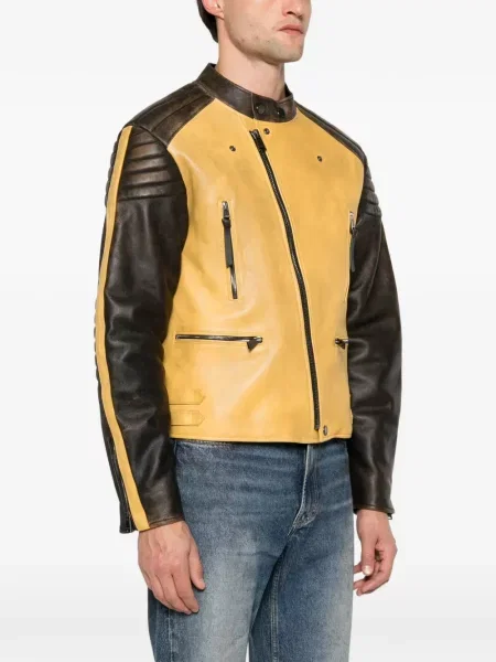 Geanta de piele Fendi galben