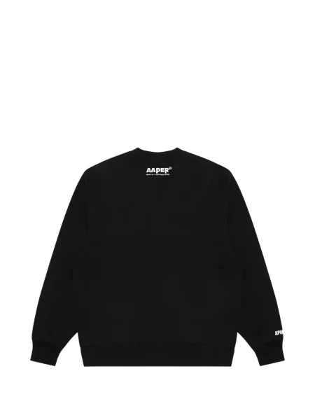 Hanorac Aape By A Bathing Ape cu autograf negru