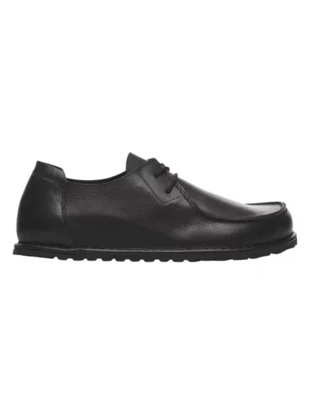 Półbuty Birkenstock skórzane czarne