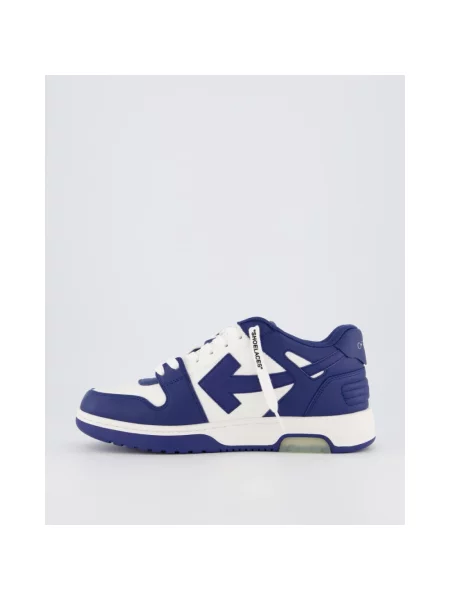 Sneakersy Off-white biznesowe białe