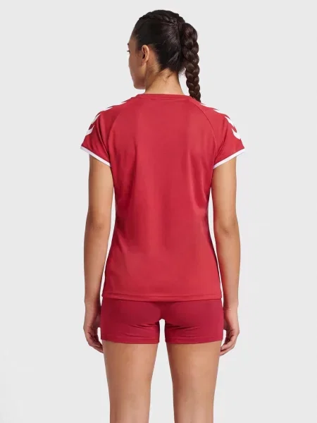 Koszulka Hummel hmlhmlCORE volley stretch czerwona