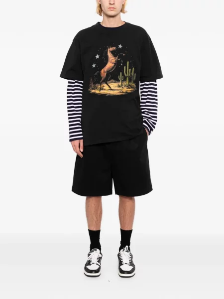 Scurt tricou Melt negru