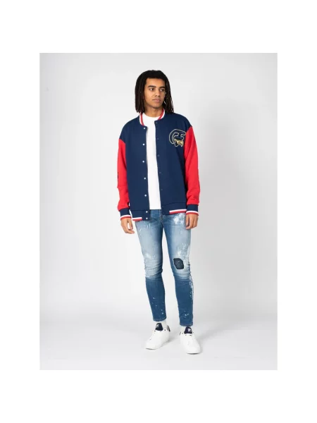 Kurtka bomber Fila casual niebieski
