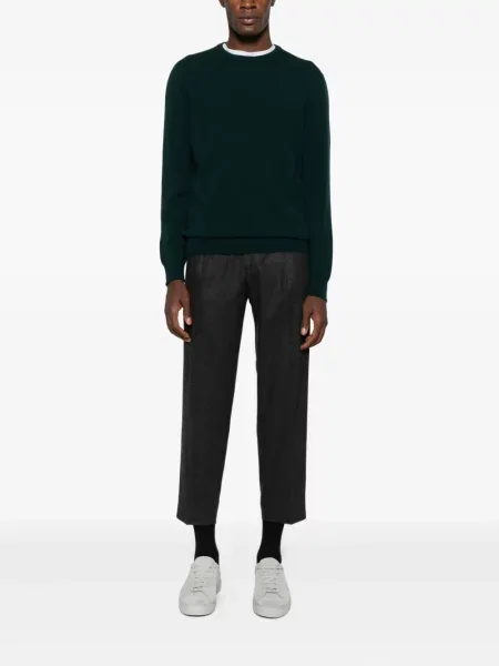 Pulover Zegna din cașmir verde