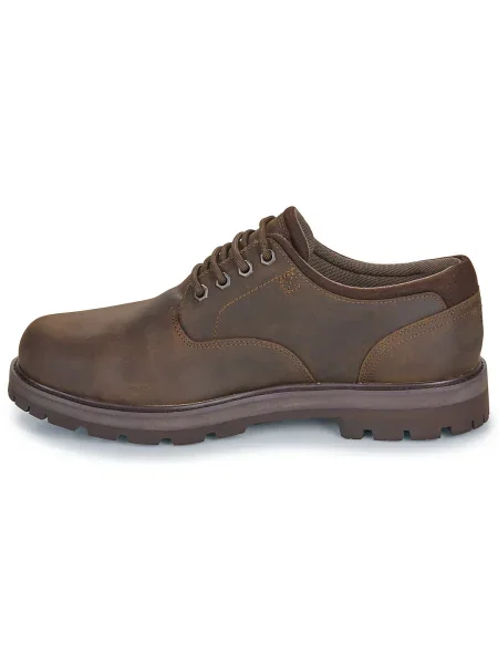 Šnurovacie čipkované tenisky Timberland hnedá
