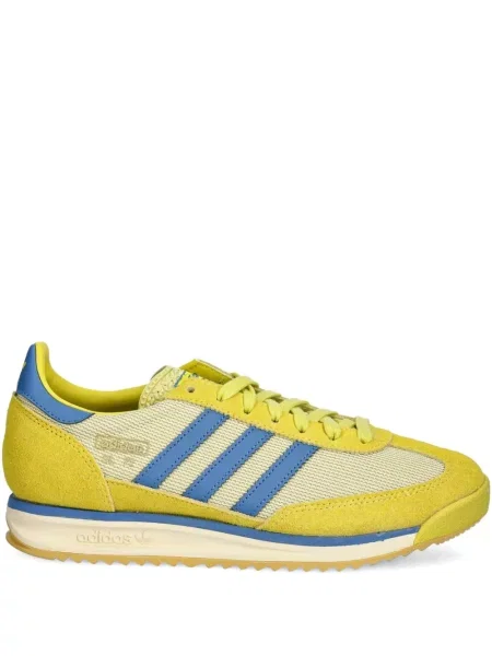 Megztos dryžuotos sportbačiai Adidas Terrex su raišteliais mėlyna