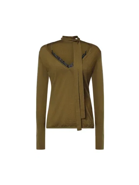 Sweter Pinko zielony