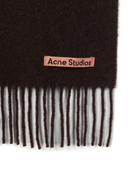 Šál Acne Studios hnědý