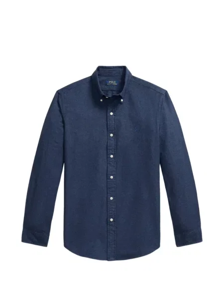 Polo majica Polo Ralph Lauren s vezom keper karirana plava