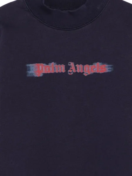 Bluza dziecięca Palm Angels niebieska