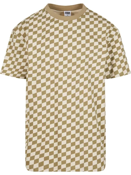 Urban Classics Póló khaki fehér