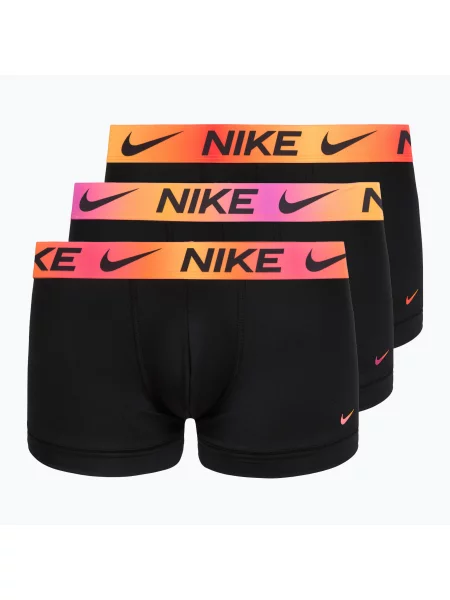 Boxeri pentru bărbați Nike Dri-Fit Essential Micro Trunk 3 pack grey frost gri