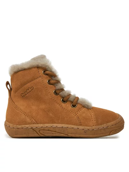 Froddo Gležnjarji Minni Suede Laces S rjava