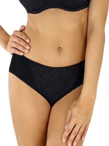 Труси Rosme RS Annija бавовна/поліамід чорний