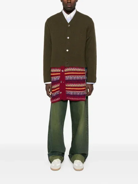 Cardigan Comme Des Garcons Homme Plus verde