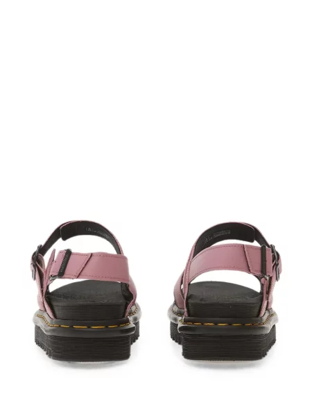 Sandale Dr. Martens cu cataramă roz