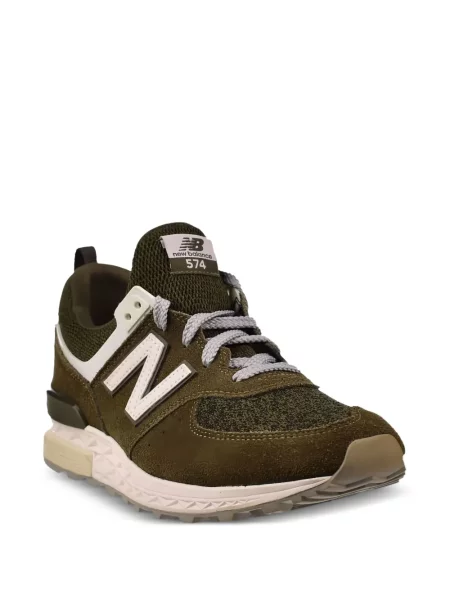 Klapki New Balance zamszowe czarne