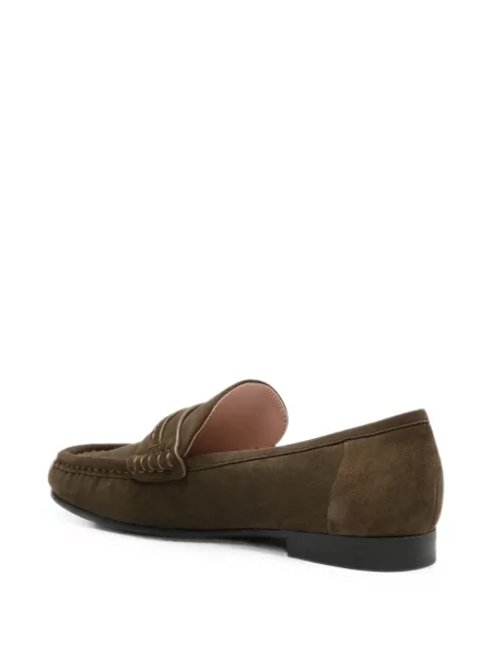 Szarvasbőr loafer Coccinelle barna