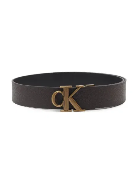 Bőr öv Calvin Klein Jeans barna