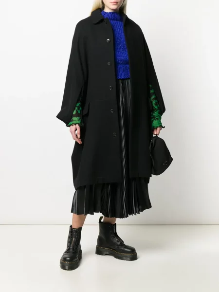 Kabát Comme Des Garçons Pre-owned černý