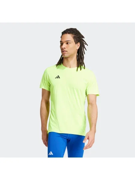 ADIDAS PERFORMANCE Tricou funcțional Adizero Essentials verde neon negru