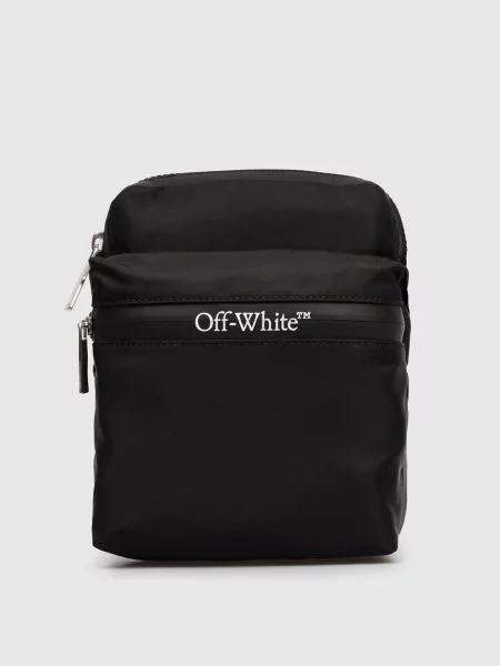 Сумка з логотипом Off-white чорна
