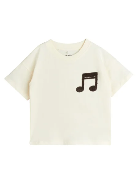MINI RODINI Tricou alb