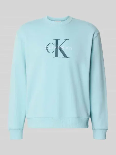 Bluza o kroju regular fit z nadrukiem z logo model ‘Terry’ Calvin Klein Jeans