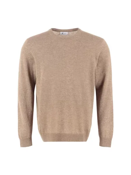 Sweter The (alphabet) brązowy