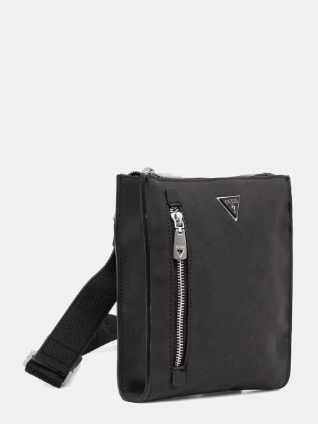Guess Torbica za okoli pasu TORINO črna