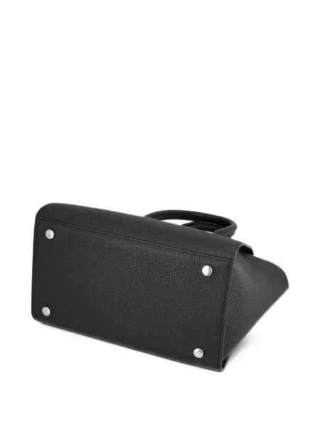 Geantă shopper Kaai din piele negru