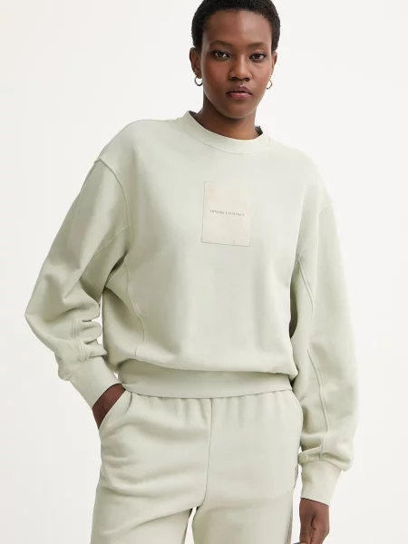 Armani Exchange mikina zelená