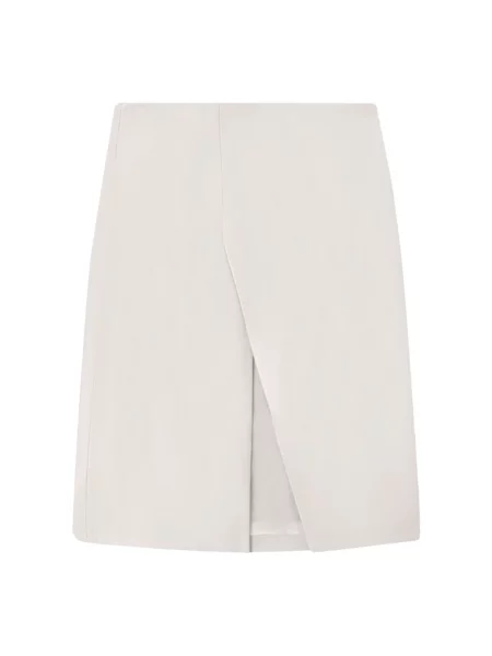 Spódnica skórzana Loulou Studio biała