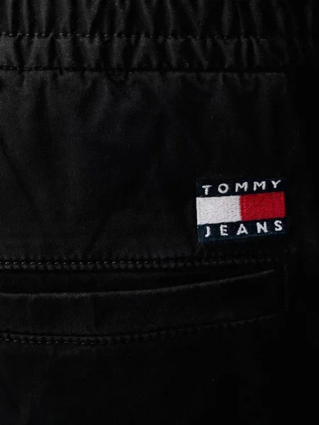 Tommy Jeans панталон мъжки от с черно