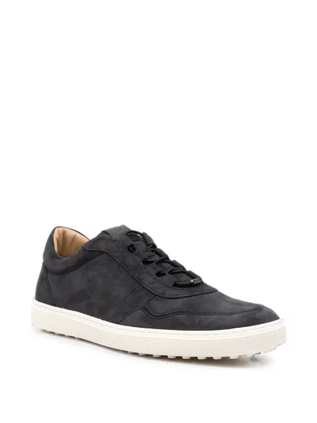 Sneakerși Tod's din piele de căprioară albastru