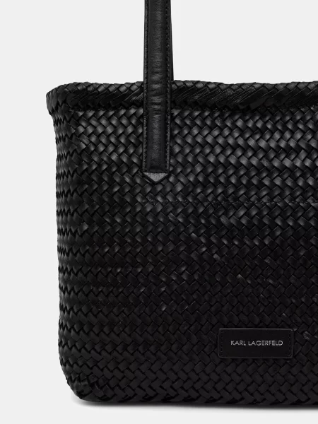 Кожаная сумка Karl Lagerfeld K/Signature