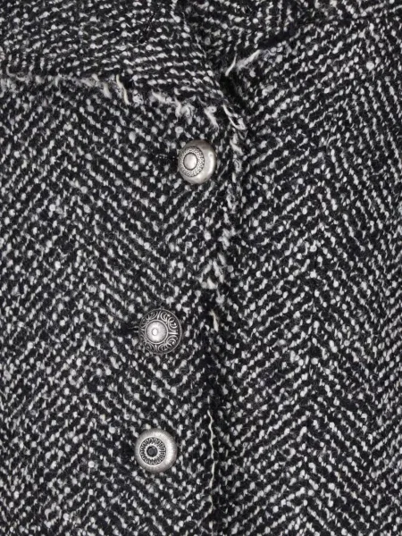 Geacă Seafarer cu model herringbone gri