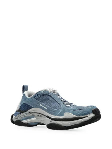 Sneakerși Balenciaga Triple S albastru