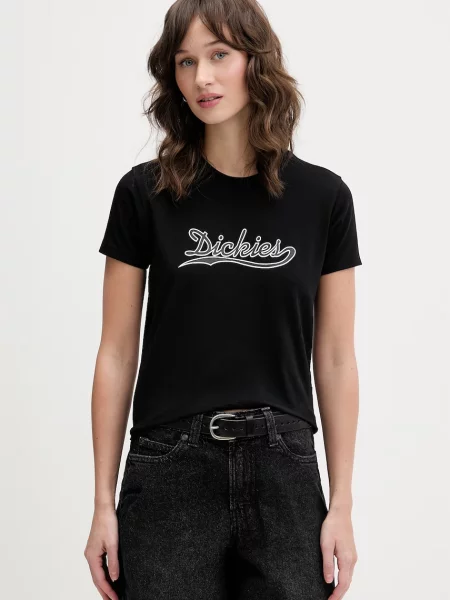 Dickies T-shirt γυναικείο μαύρο