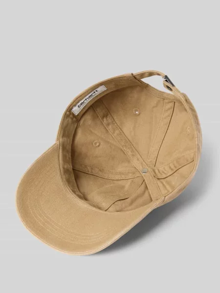 Carhartt WIP czapka z daszkiem Madison Logo Cap brązowy beżowa